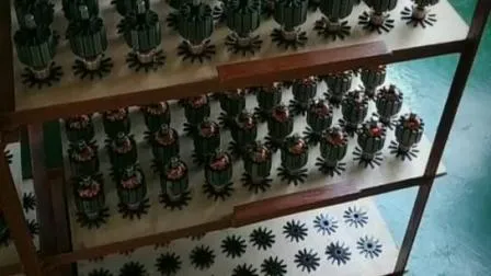 Motore elettrico CC per sollevatore di latte di soia 12-48 V PMDC